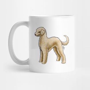 Dog - Bedlington Terrier - Unclipped Sandy Mug